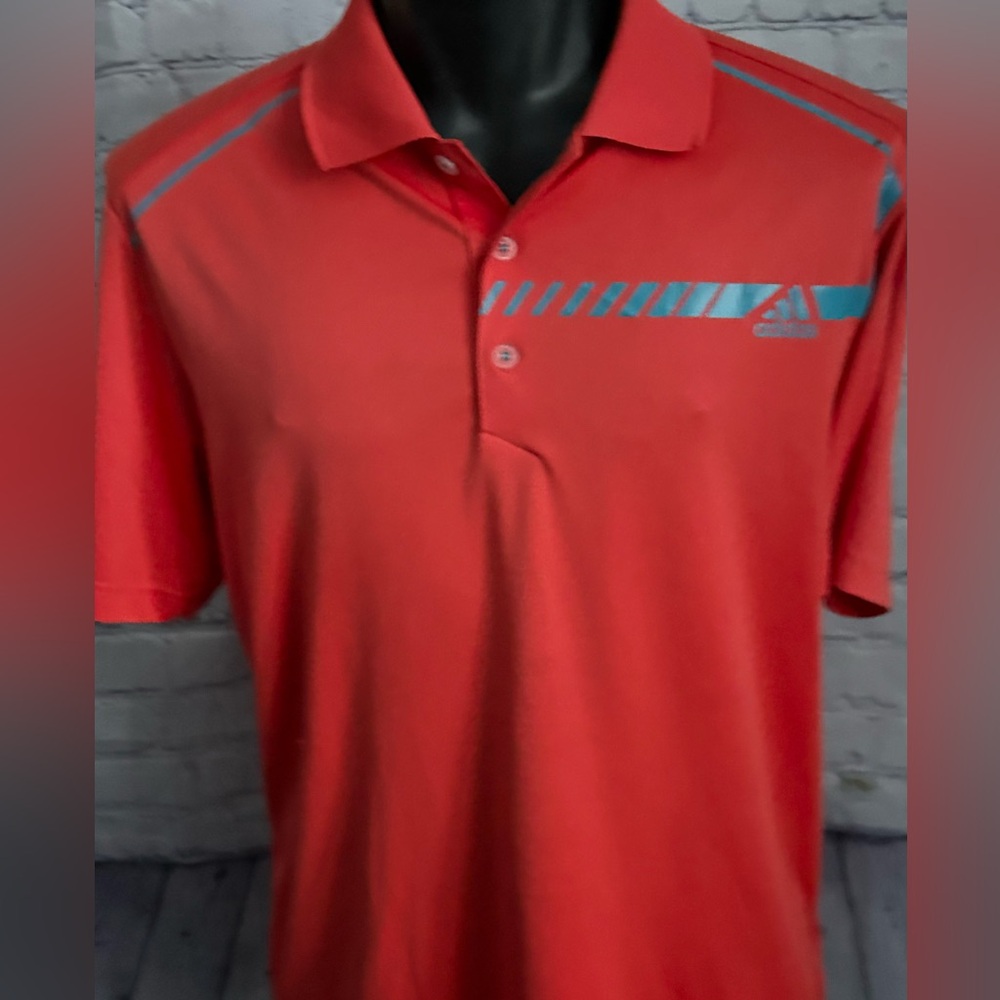 ADIDAS climachill mens size large golf polo
